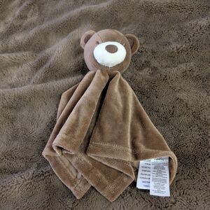 Baby Essentials Brown Bear Security Blanket